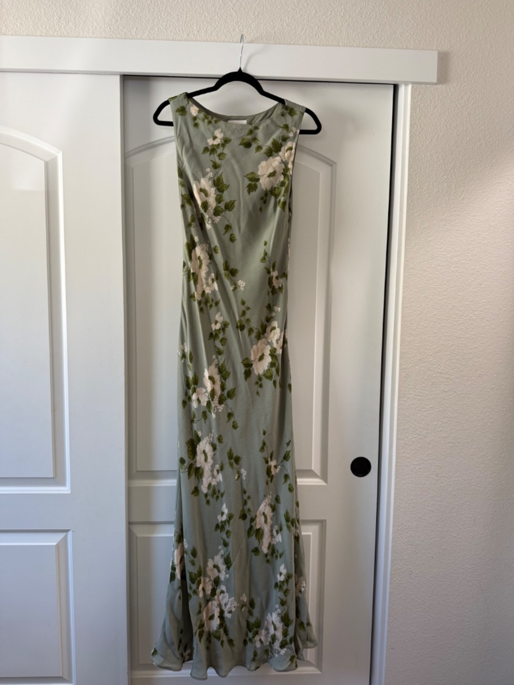Reformation Prescott maxi dress green and white floral - Picture 2 of 6